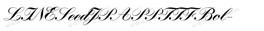 LINESeedJPAPPTTF Bol字体转换